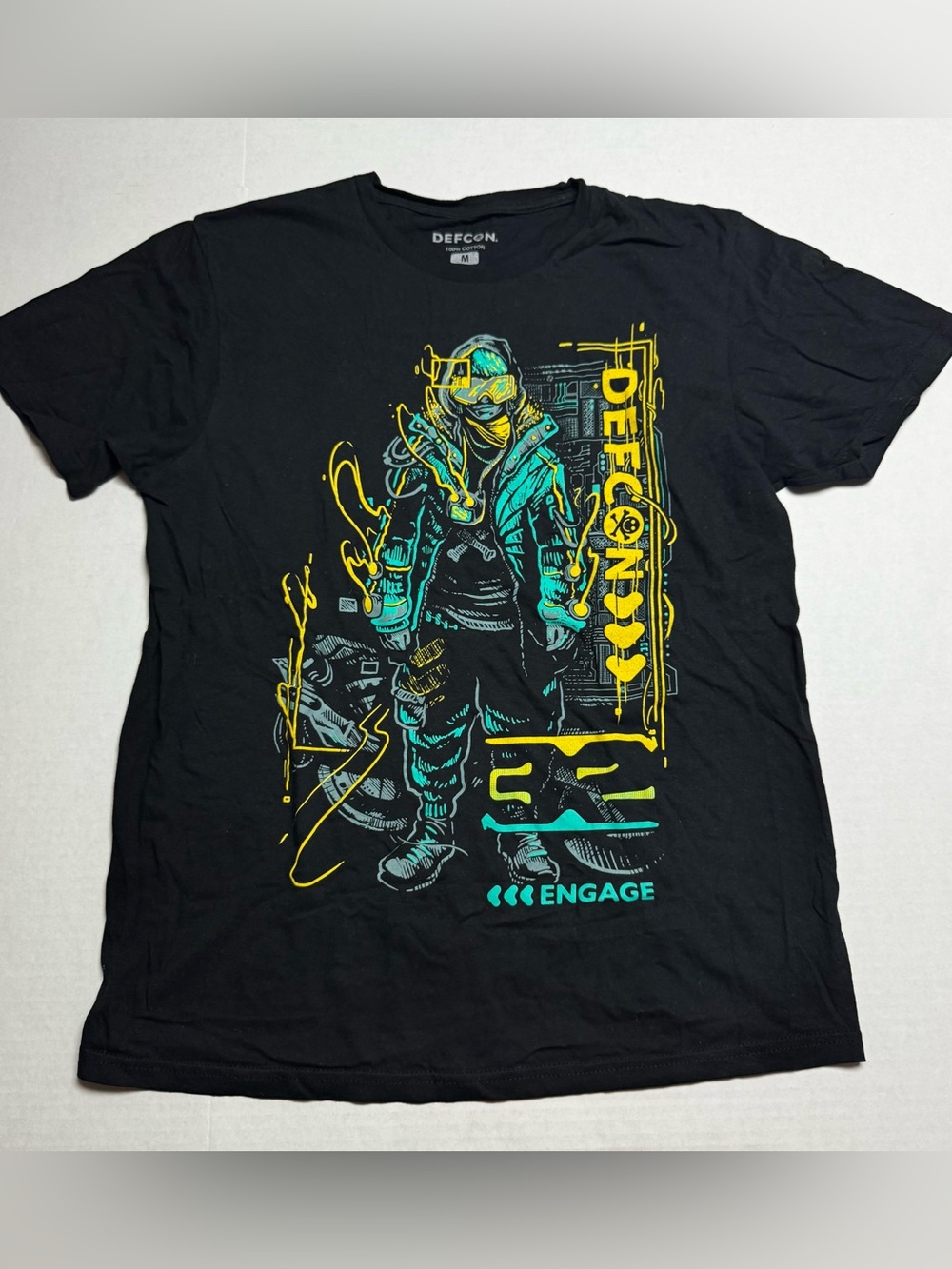 DEFCON 32 Hacker Convention Las Vegas Official Merch Size: Medium